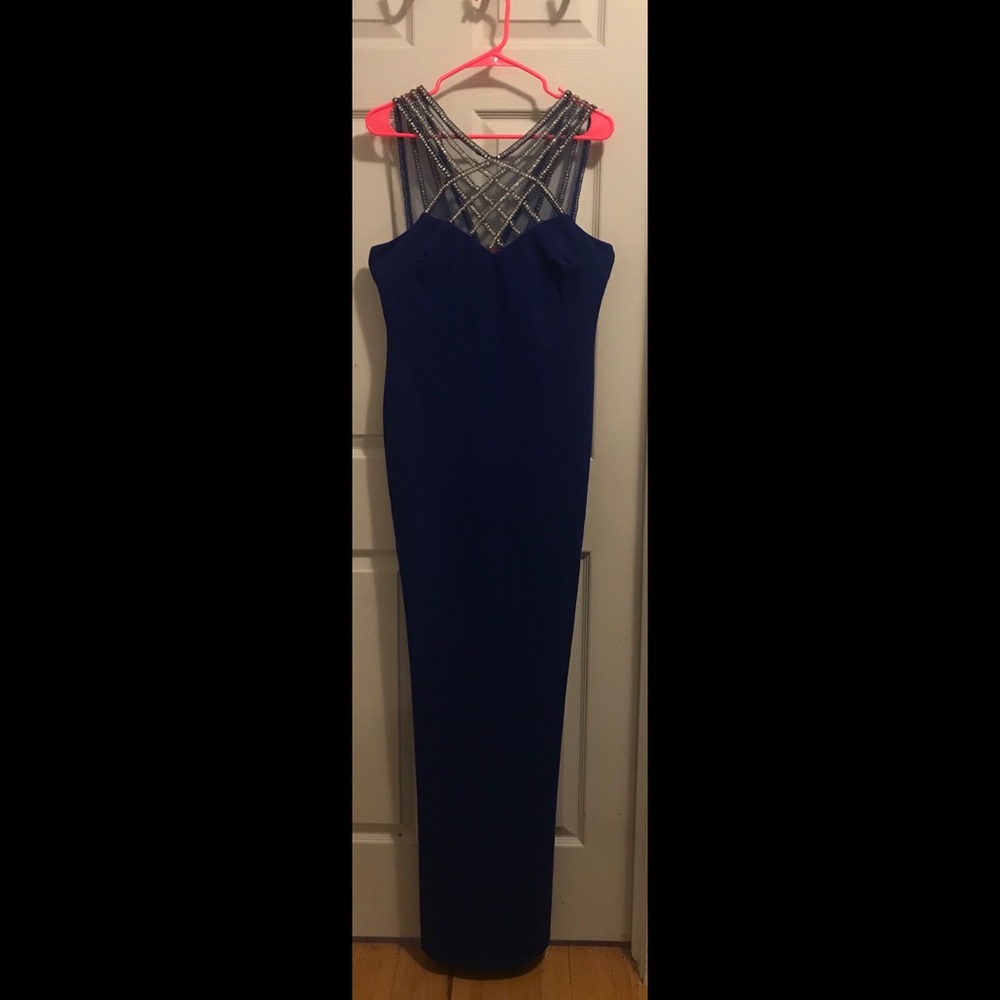 Royal Blue Long Prom Dress